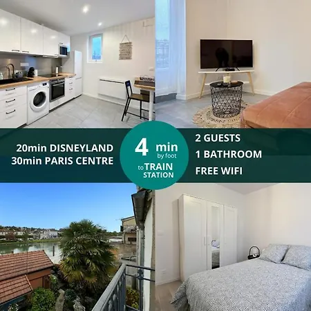 Apartment Le Cosy - Cosy Avec Balcon Vue Sur Marne